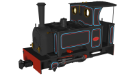 986701 Rapido Kerr Stuart 'What If' Short Tank Sirdar DCC Fitted